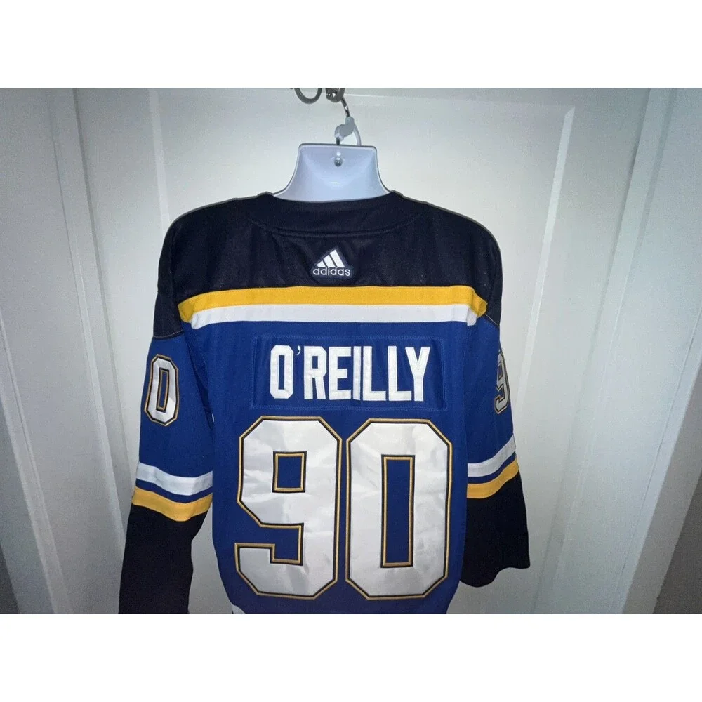 Ryan O’Reilly 90 Captain of St. Louis Blues 2019 Home Jersey Men’s Size L